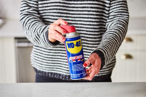 wd 40 oil stain.